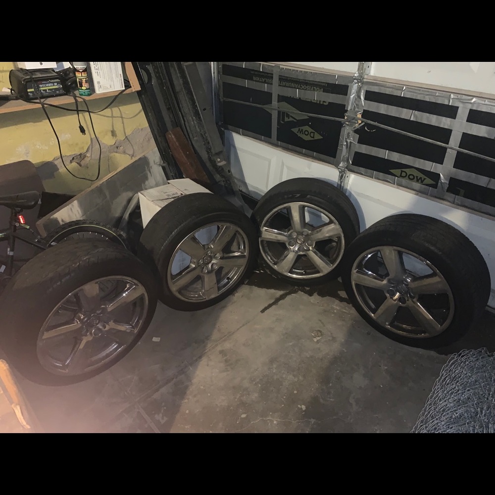 18 inch used Audi rims & tires